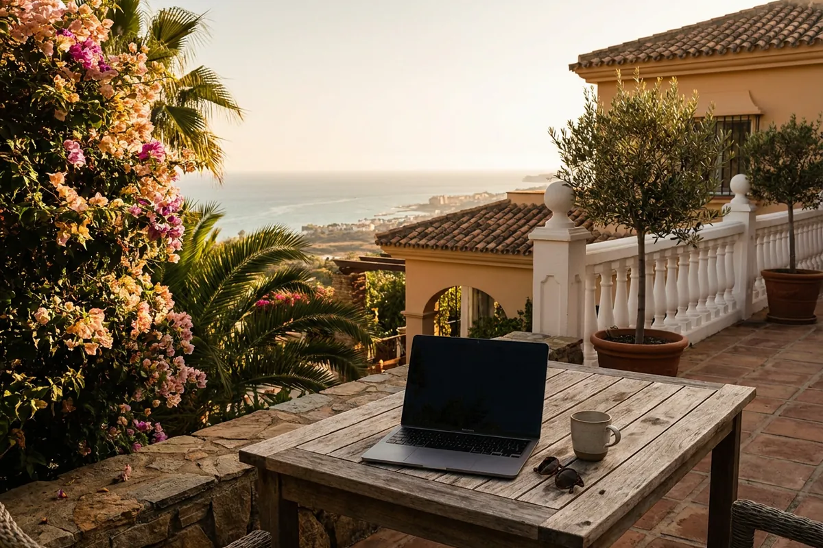 Visa Nomade Numérique Espagne pour expatriés à Benalmádena, Costa del Sol, Espagne