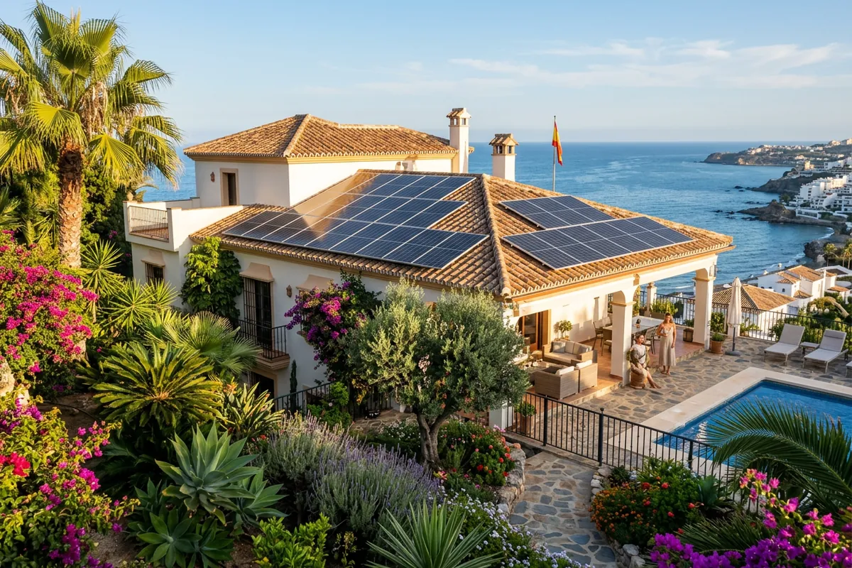 Installation de Panneaux Solaires pour expatriés à Benalmádena, Costa del Sol, Espagne