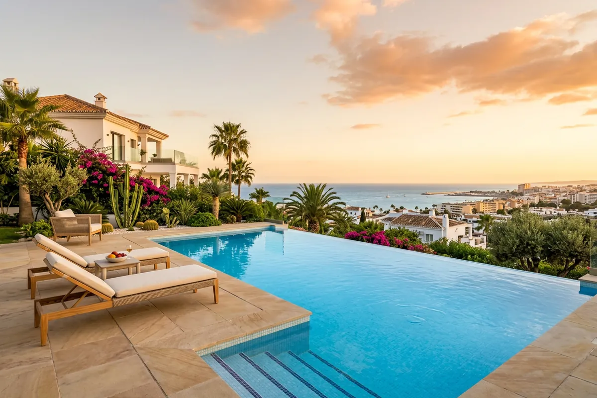 Poolunderhåll för expats i Fuengirola, Costa del Sol, Spanien