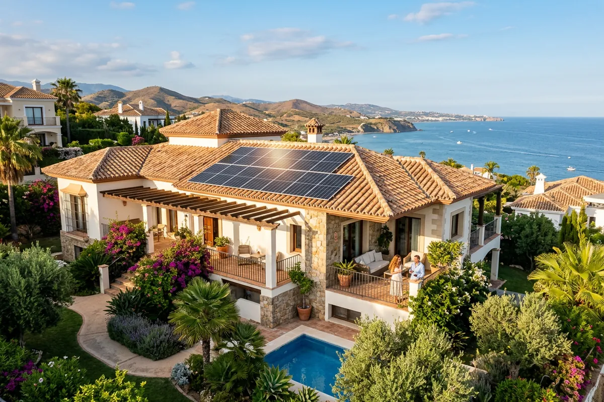 Zonnepanelen Installatie voor expats in Manilva, Costa del Sol, Spanje