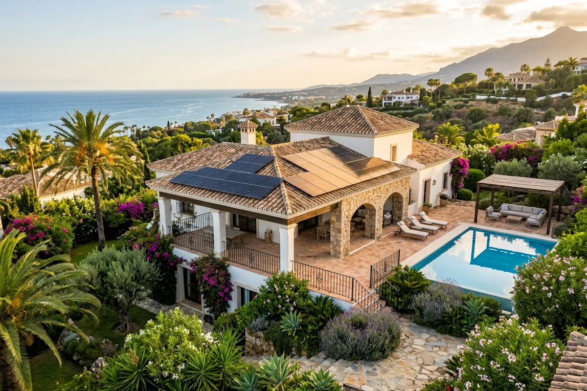 Zonnepanelen Installatie voor expats in Marbella, Costa del Sol, Spanje