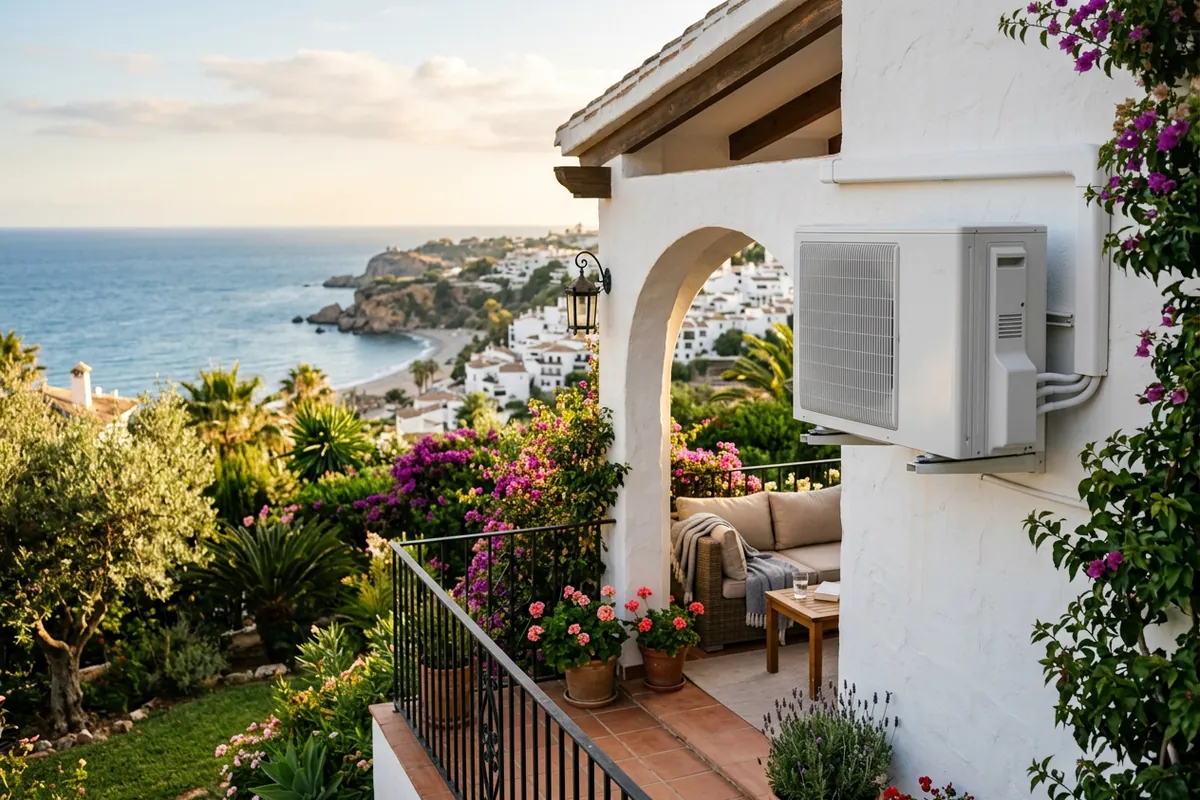 Instalación y Mantenimiento de Aire Acondicionado para extranjeros en Nerja, Costa del Sol, España