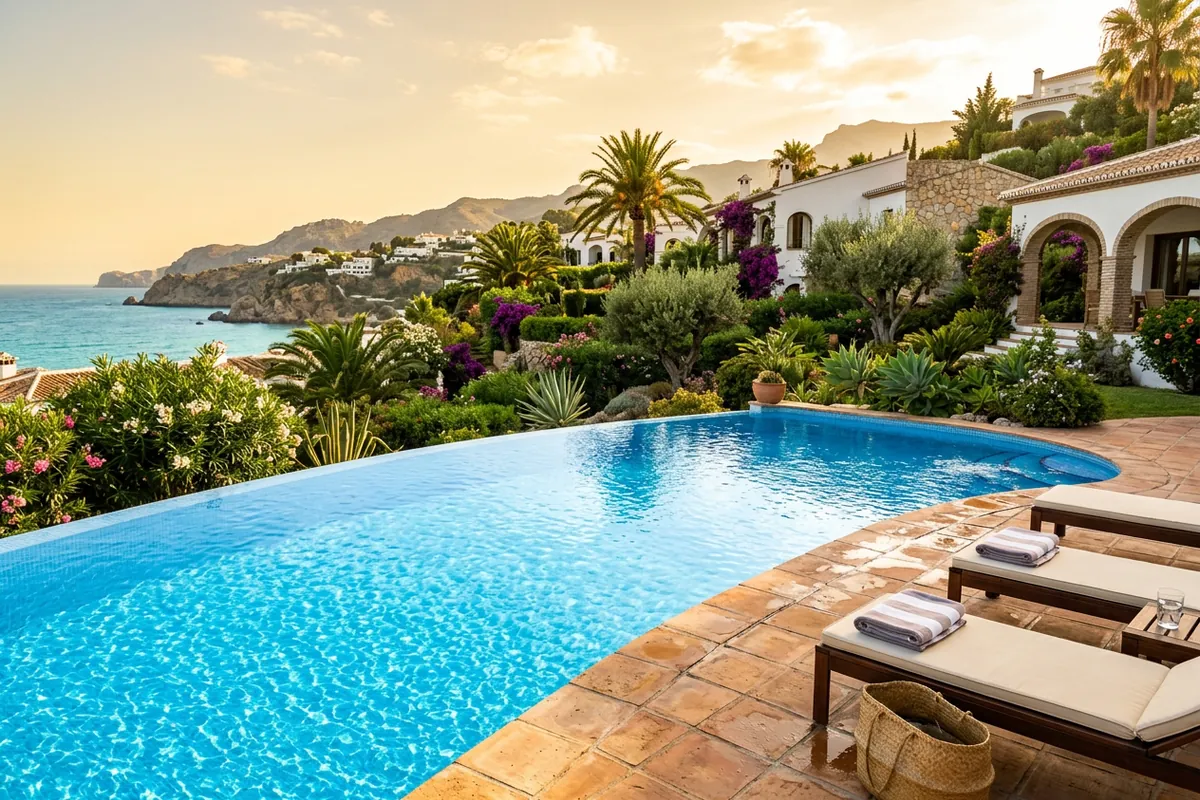 Entretien de Piscine pour expatriés à Nerja, Costa del Sol, Espagne