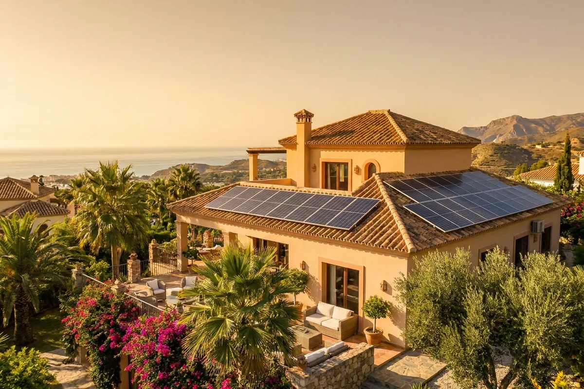 Solaranlagen Installation für Expats in Nerja, Costa del Sol, Spanien