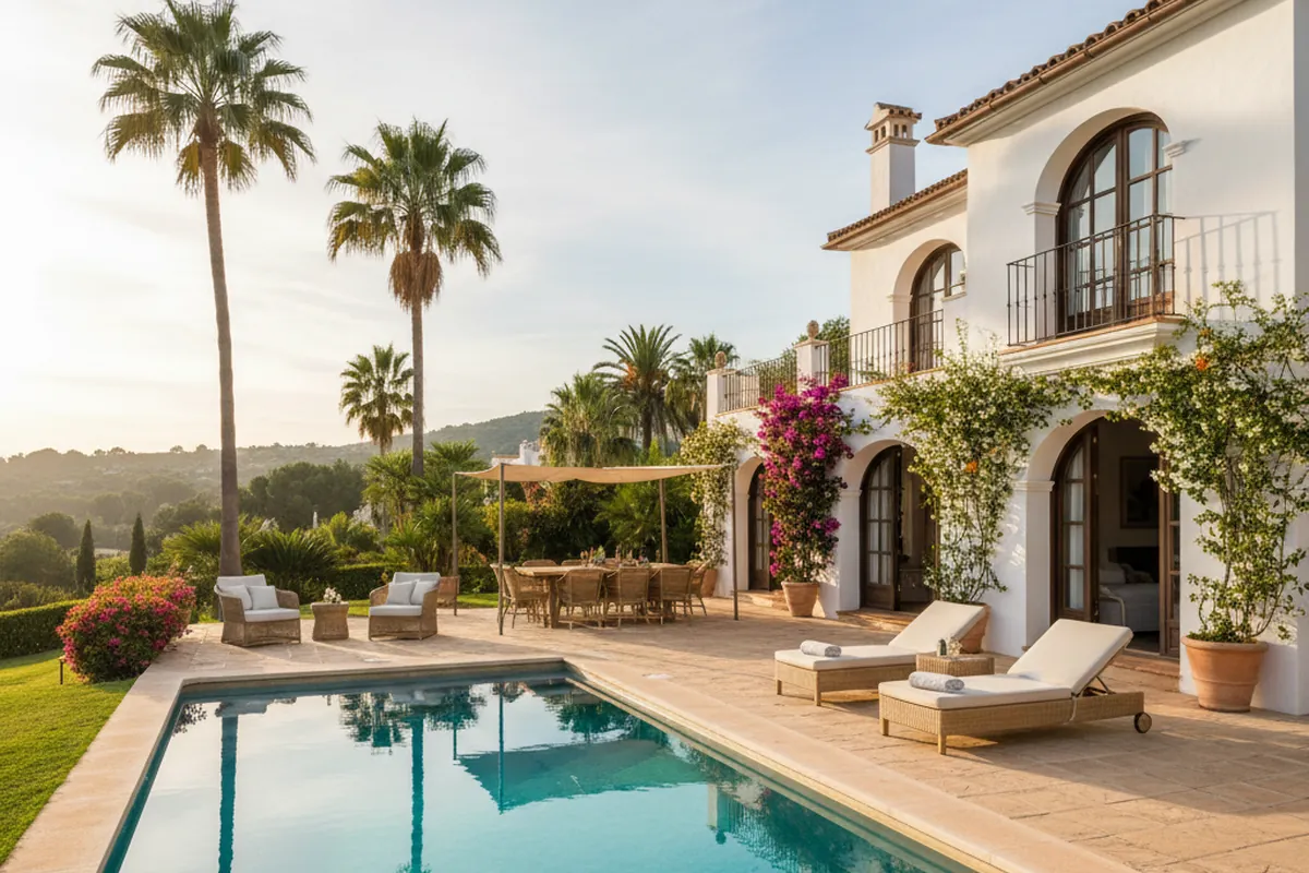 Semesteruthyrningsförvaltning för fastighetsägare i San Pedro de Alcántara, Costa del Sol, Spanien