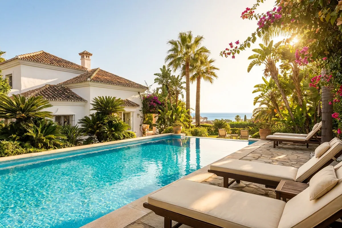Poolwartung & Pflege für Expats in San Pedro de Alcántara, Costa del Sol, Spanien