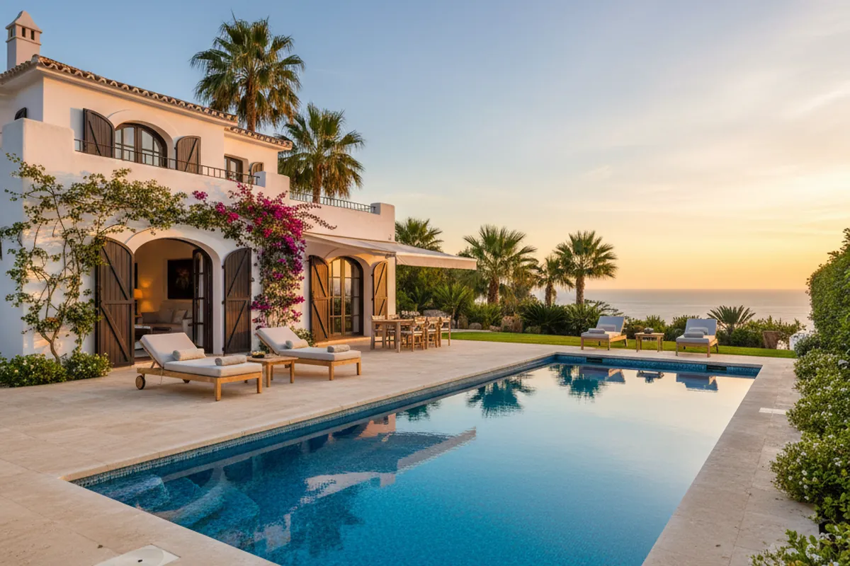 Semesteruthyrningsförvaltning för fastighetsägare i Sotogrande, Costa del Sol, Spanien